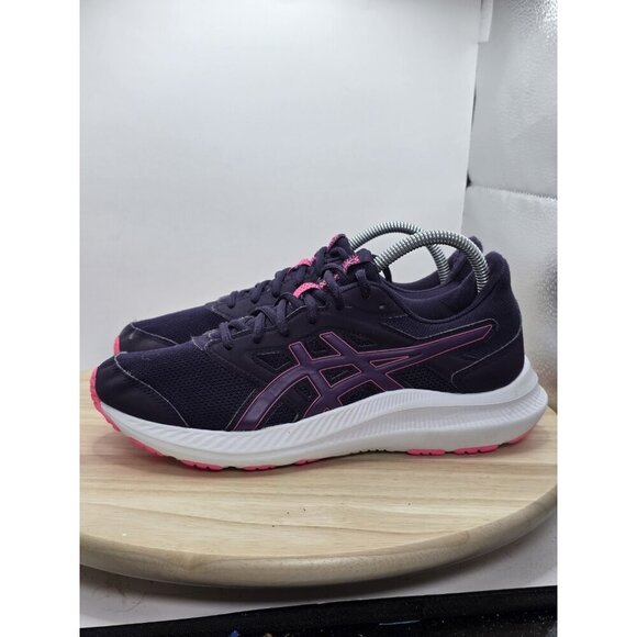Asics Jolt 4 Women's Running Shoes  US 8.5 Purple/White/Pink Sneakers - Picture 1 of 11